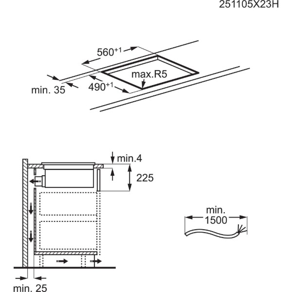 Фото - Варильна поверхня електрична Electrolux ECC63410CT
